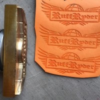Moto club branding iron